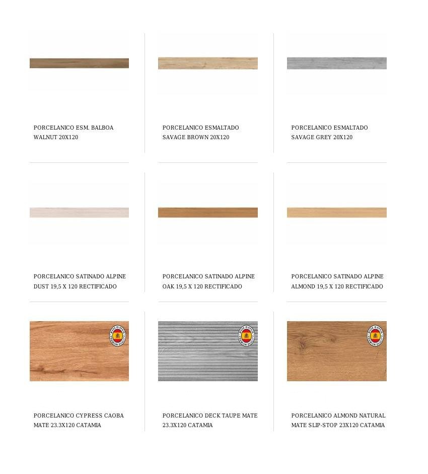 Porcelanico Deck Taupe Mate 23.3X120 Catamia — Pisos · Distribuidora CJC